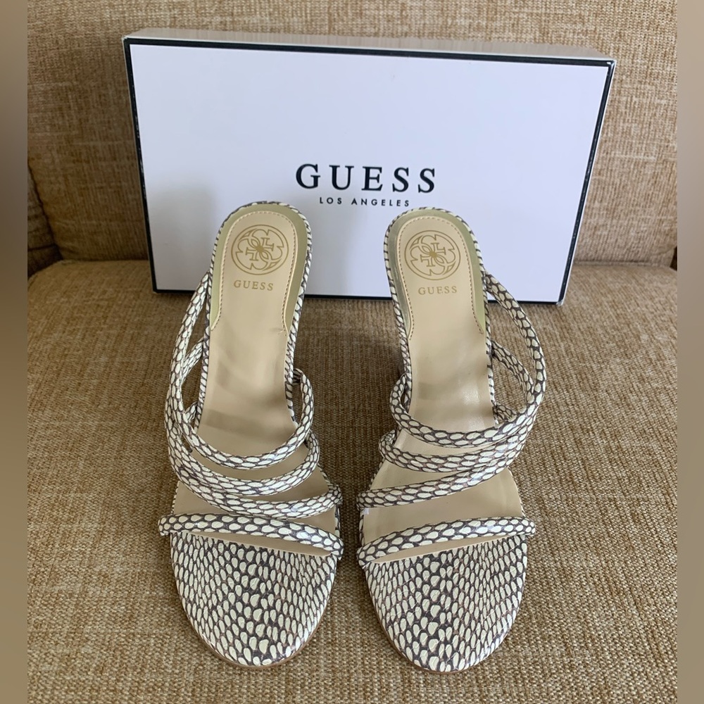 Guess Wedge Sandal Size 8